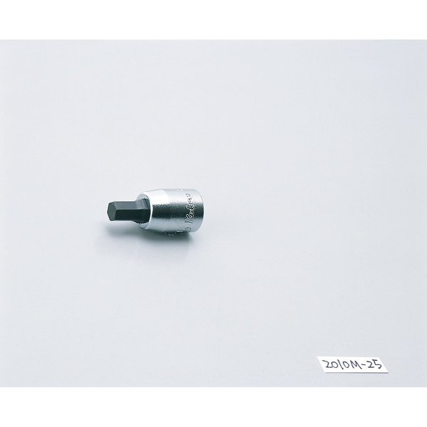 Ko-Ken Bit Socket 4mm Hex 25mm 1/4 Sq. Drive 2010M.25-4